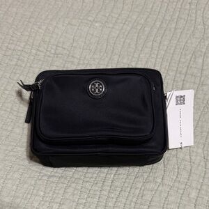 NWT Tory Burch Black Virginia Mini Crossbody Bag